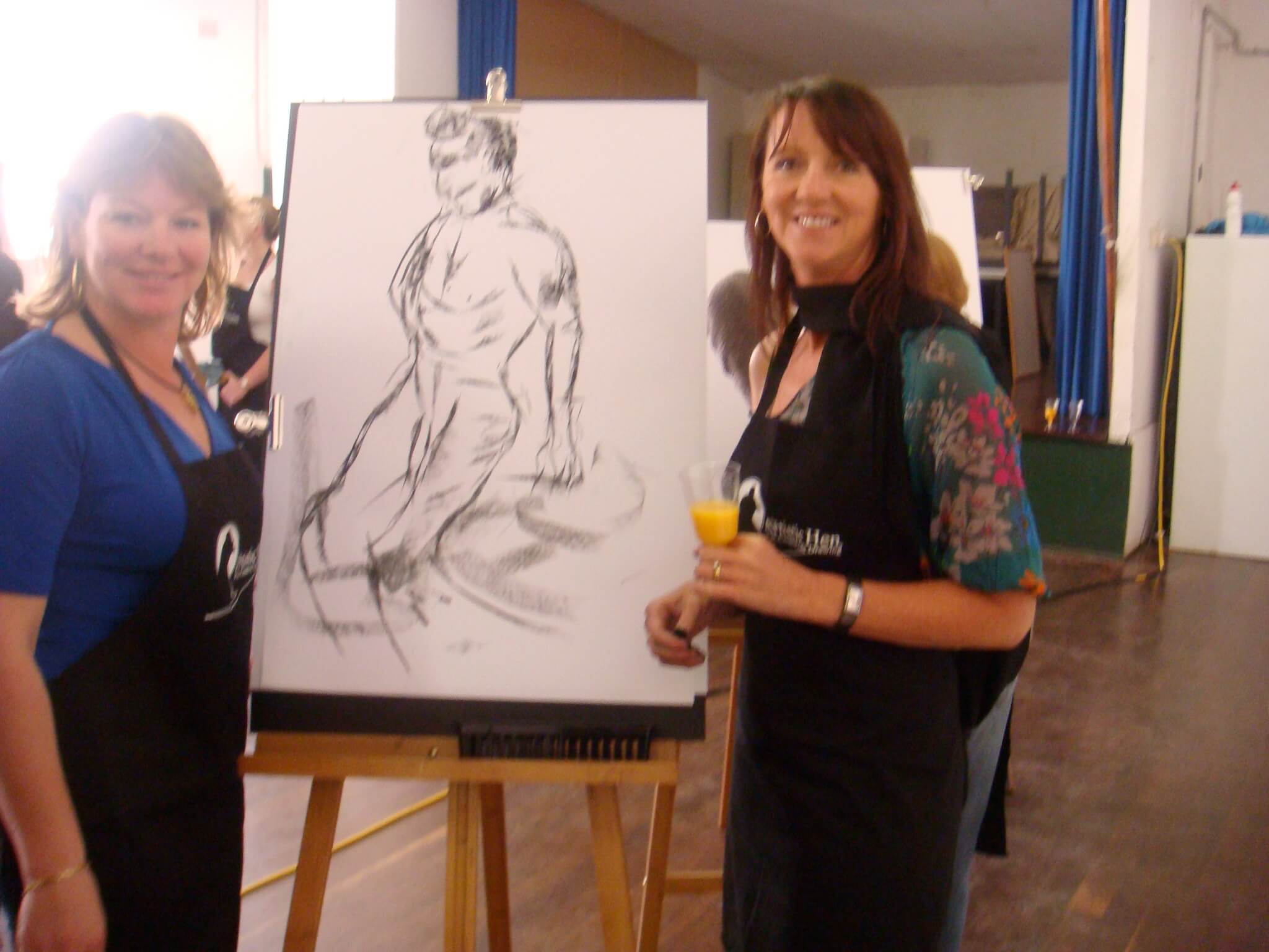 Lisbon Life Drawing | Nude blokes bring crayons to life